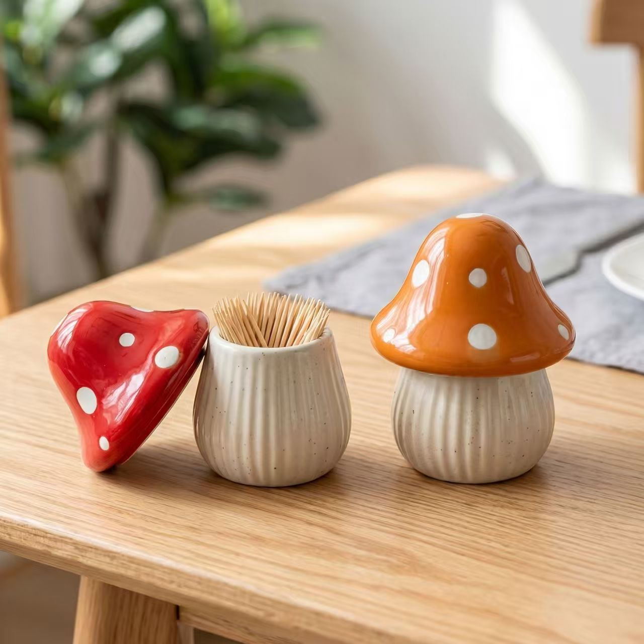 Home Decor Organizer - Ceramiczne pojemniki do przechowywania w kształcie