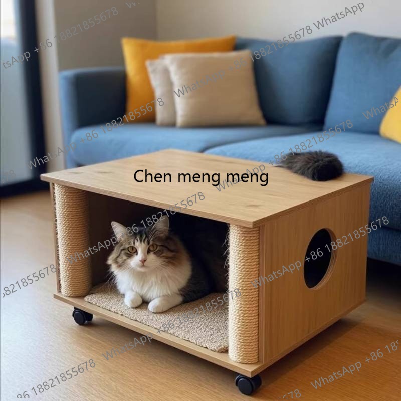 Home Decor On Wheels - Stolik boczny na kółkach w stylu
