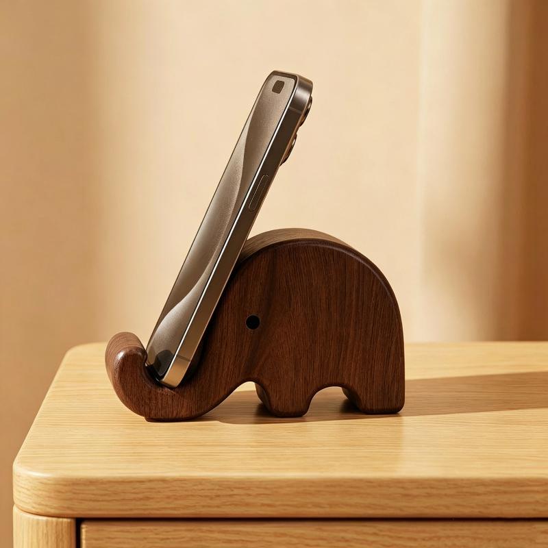 Home Decor Organizer - Prosty stojak na telefon z litego