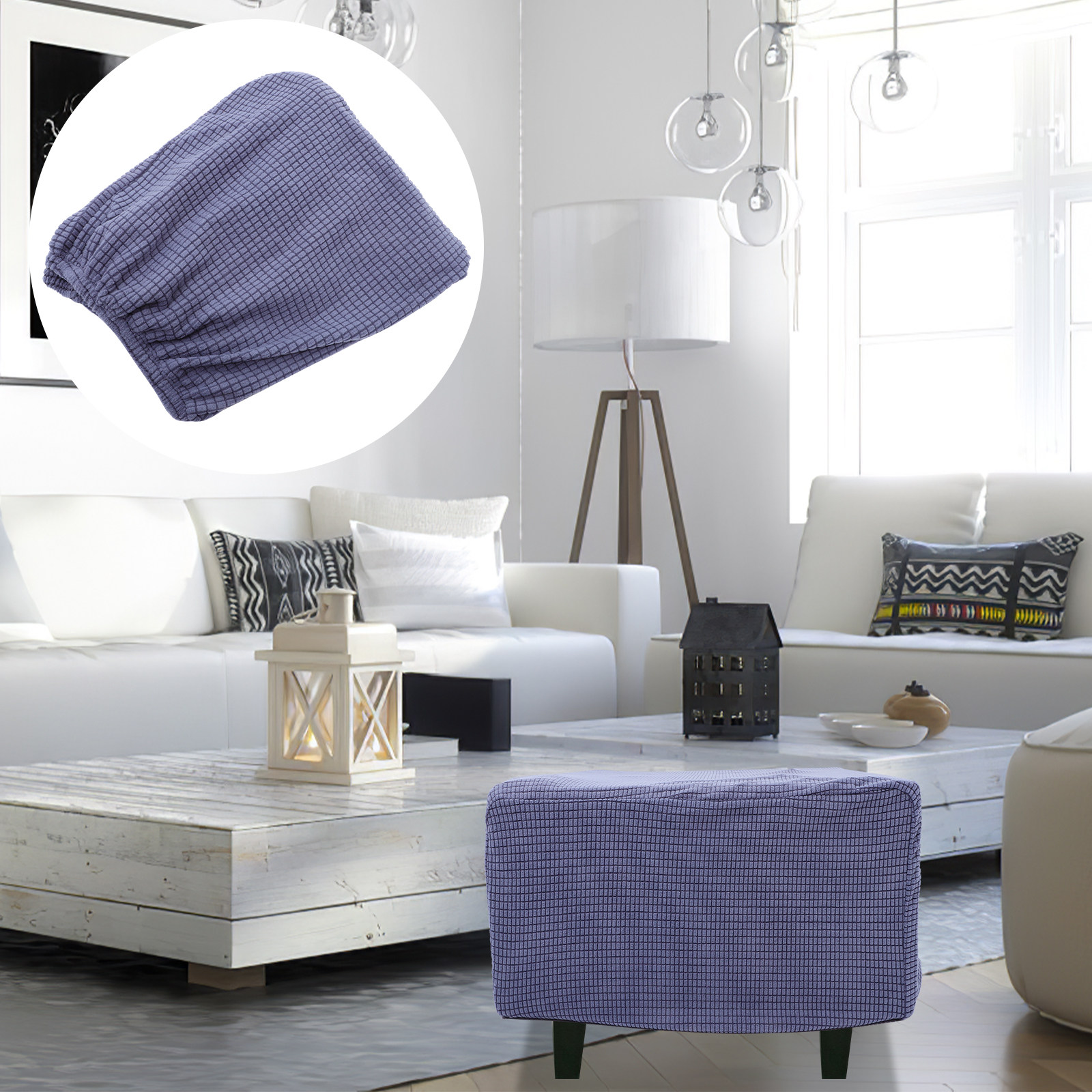 Home Decor Sofa - Elastyczna osłona na taboret, antypoślizgowa, chroniąca