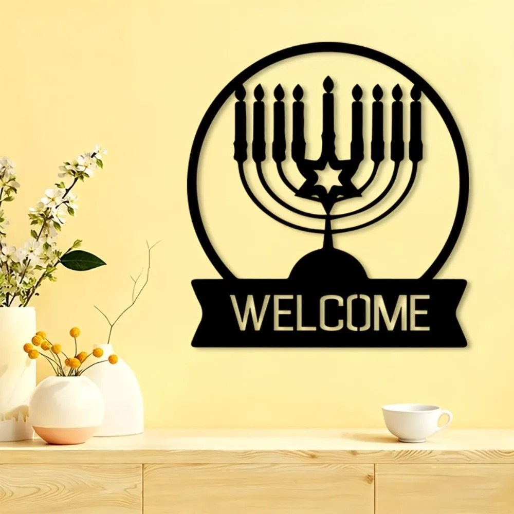 Home Decor Outdoor - CIFBUY Metalowa Dekoracja Ścienna w Stylu