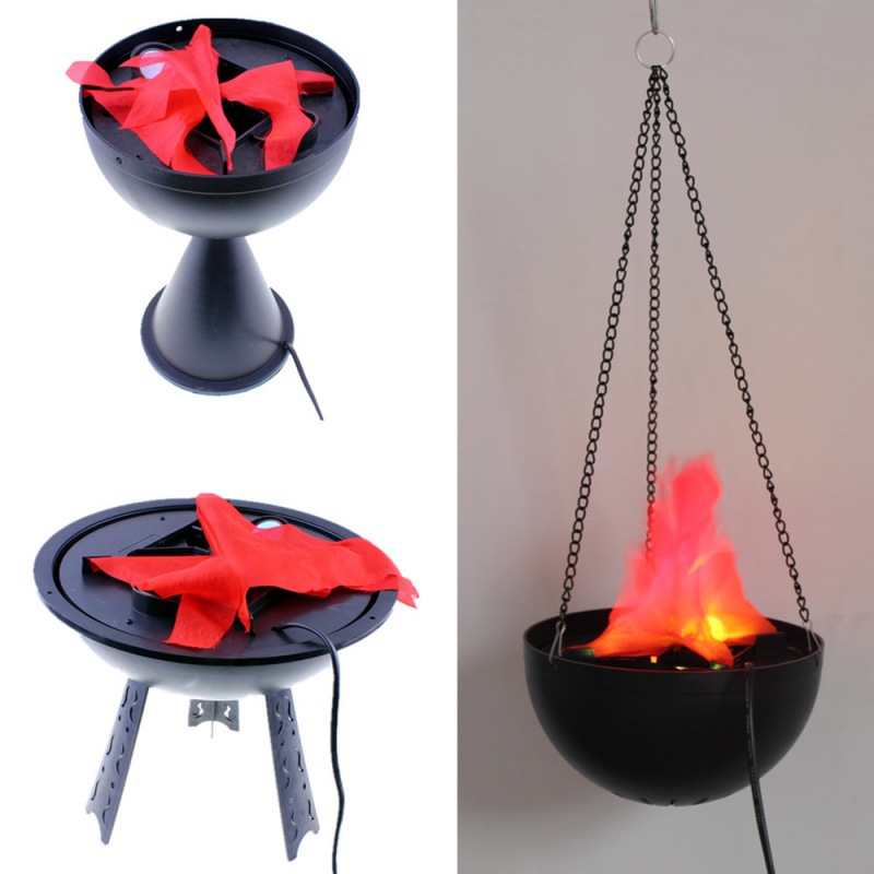 Home Decor Shop - Lampa 3D z efektem płomienia, symulacja
