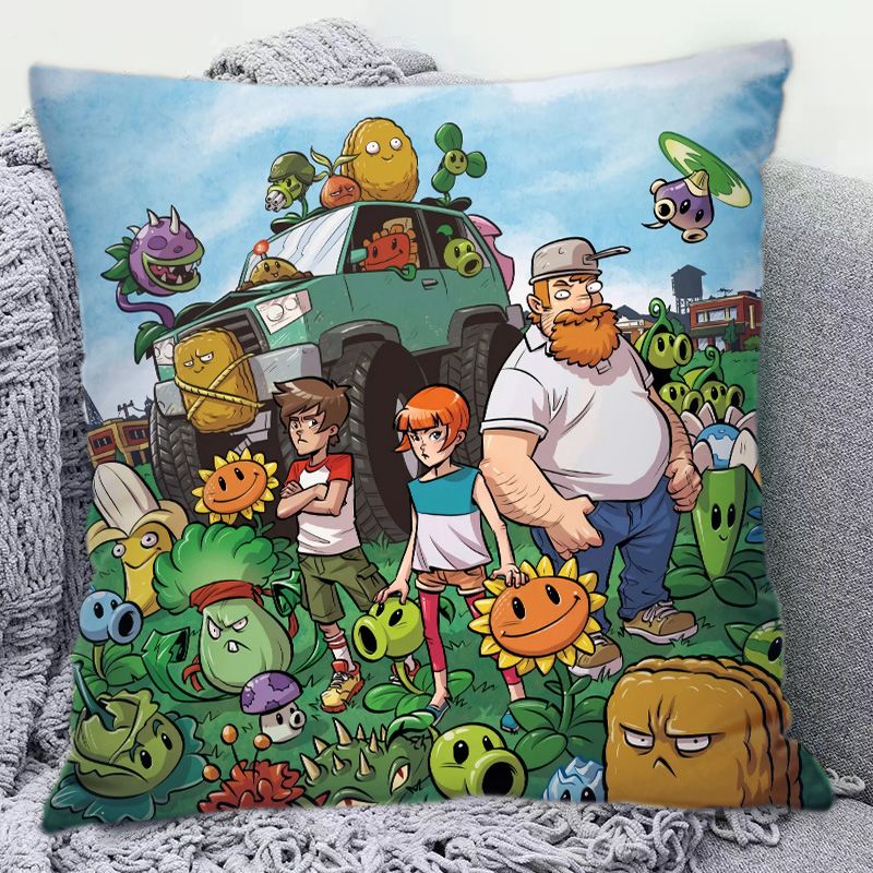 Poduszka z motywem Plants Vs.  – Home Decor Sofa recenzja i cena