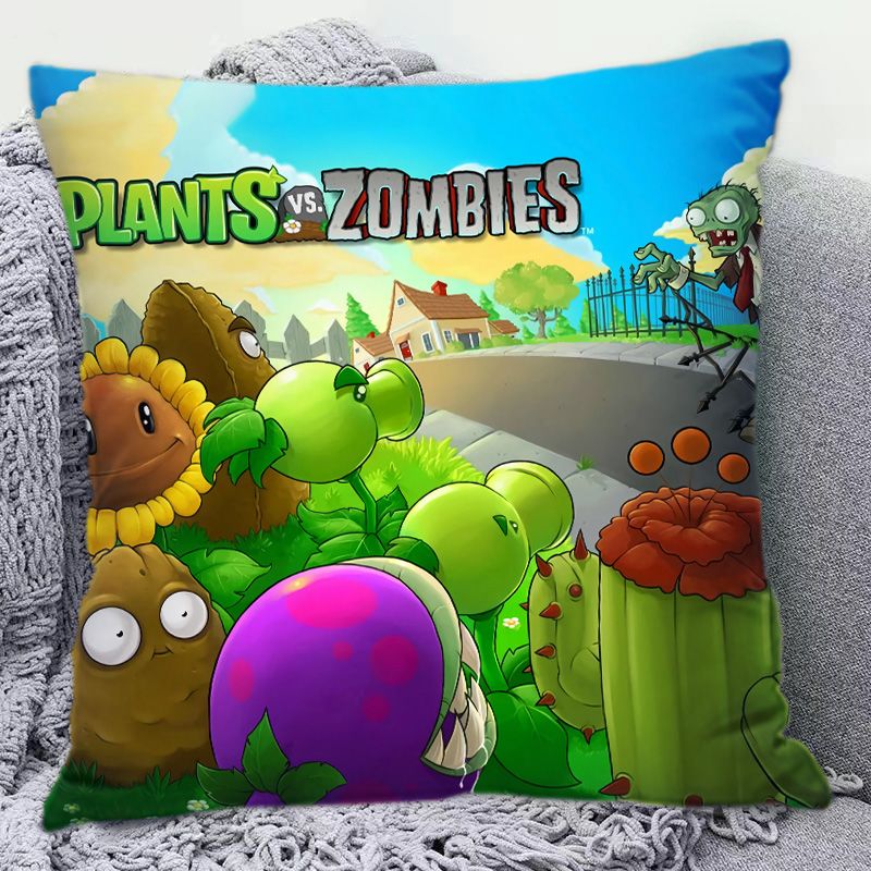 Poduszka z motywem Plants Vs.  – Home Decor Sofa recenzja i cena