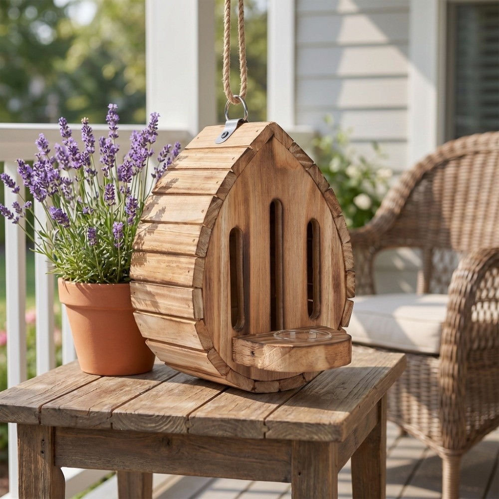 Dekoracja do domu: drewniany d – Home Decor Habitat recenzja i cena