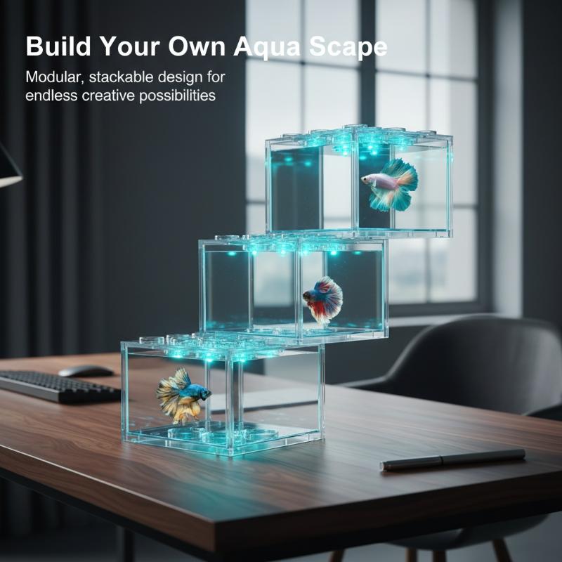 Akrylowe mini akwarium do ukła – Home Decor Habitat recenzja i cena