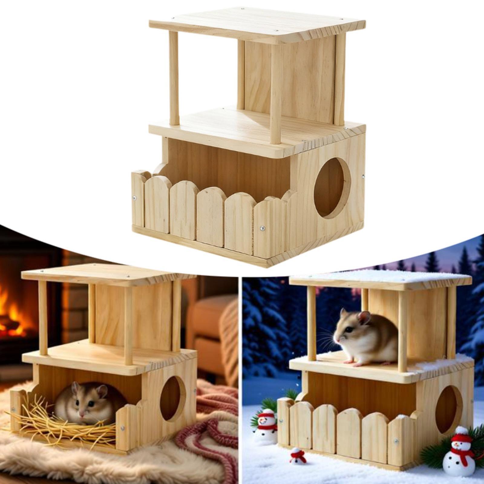 Drewniany wentylowany domek dl – Home Decor Habitat recenzja i cena