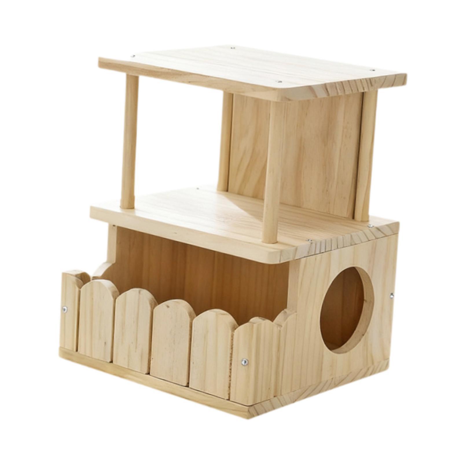 Drewniany wentylowany domek dl – Home Decor Habitat recenzja i cena