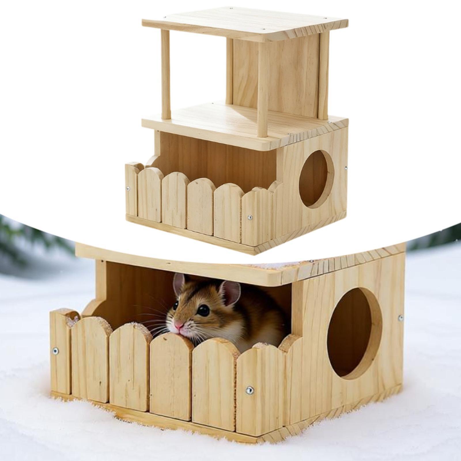 Drewniany wentylowany domek dl – Home Decor Habitat recenzja i cena