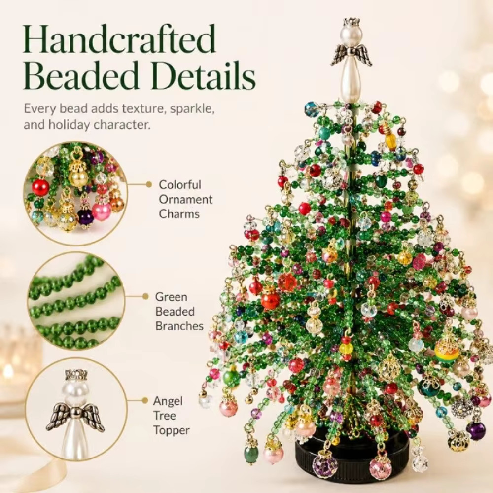 Zestaw koralików do samodzieln – Home Decor Xmas Tree recenzja i cena