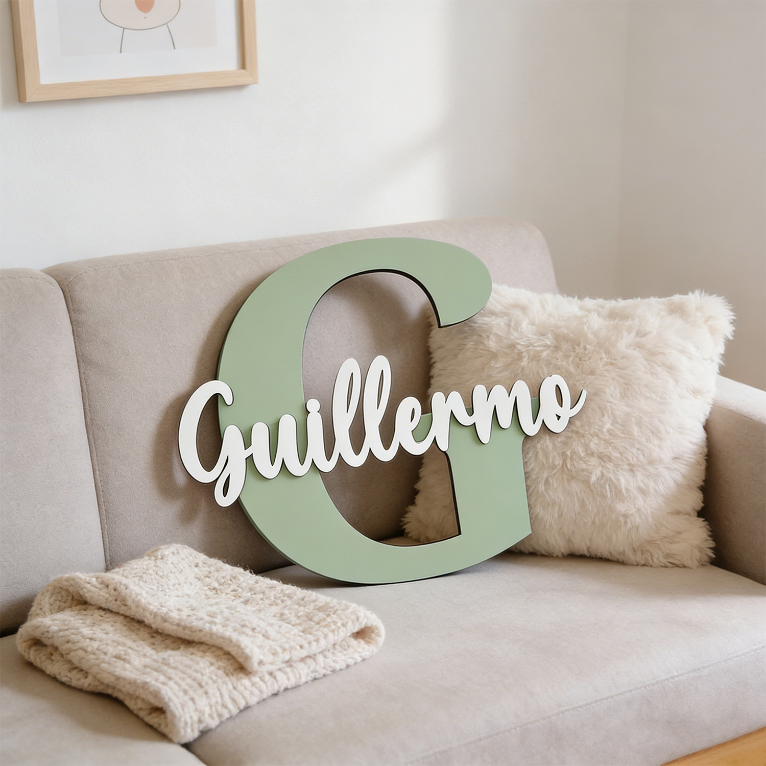 1 szt. Personalizowany drewnia – Home Decor Sofa recenzja i cena