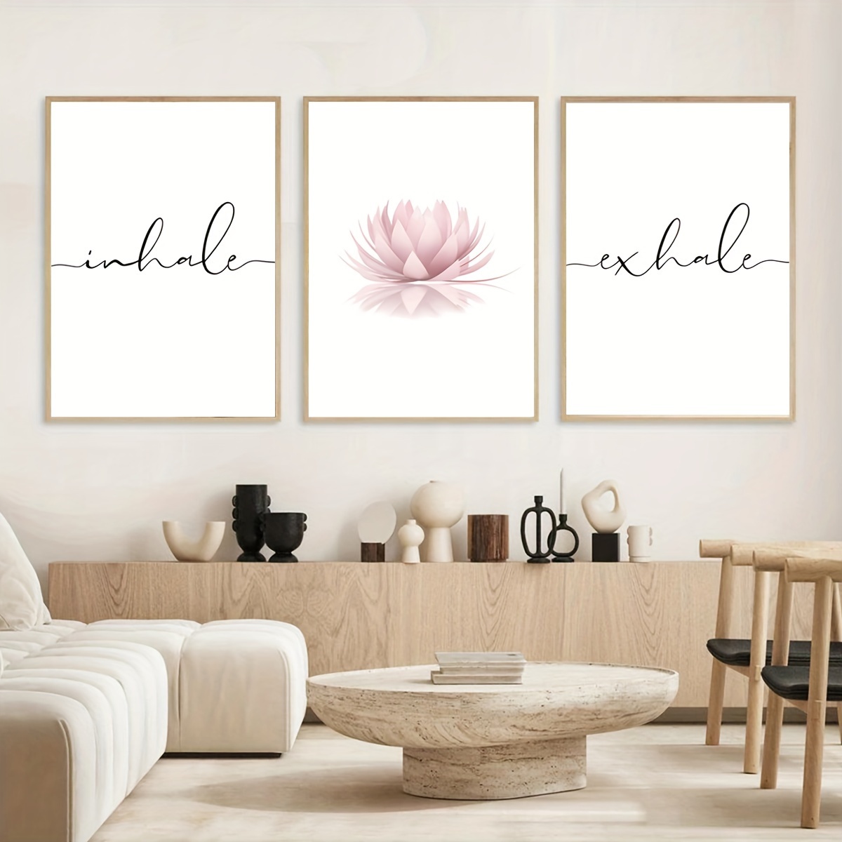 3 szt./zestaw Wdech Wydech Zen – Home Decor Yoga recenzja i cena