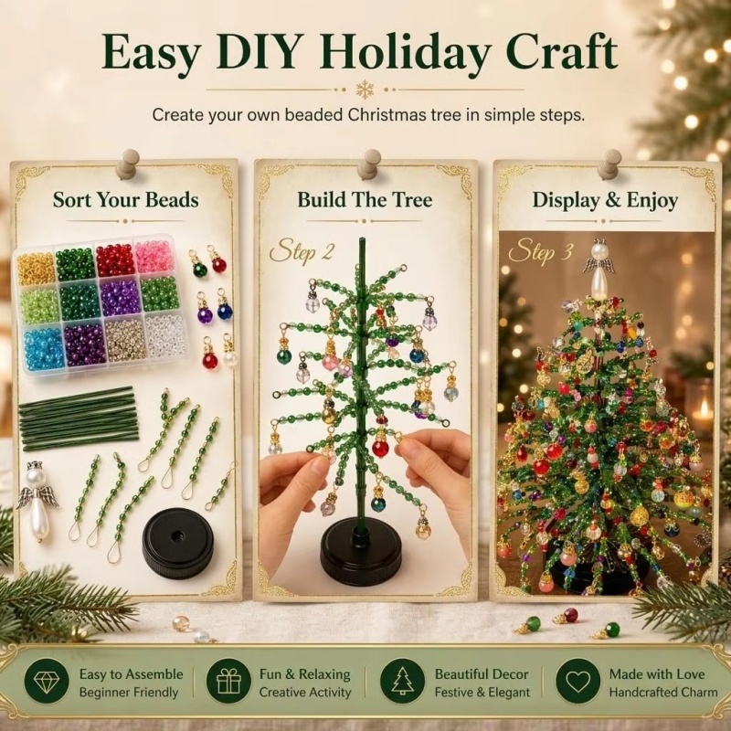 Zestaw do samodzielnego wykona – Home Decor Xmas Tree recenzja i cena