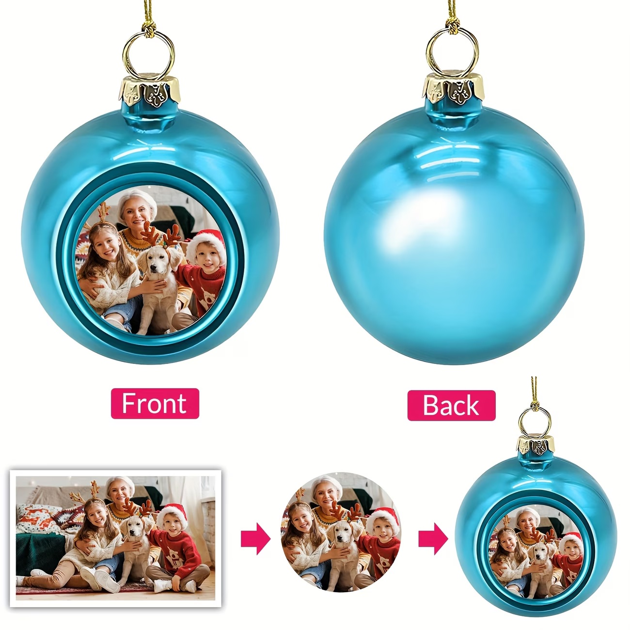 Personalizowane ozdoby świątec – Home Decor Xmas Tree recenzja i cena