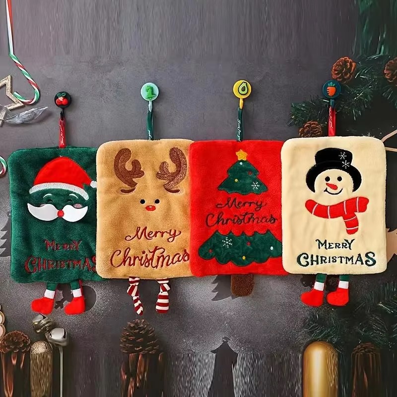Świąteczny ręcznik wiszący z p – Home Decor Xmas Tree recenzja i cena