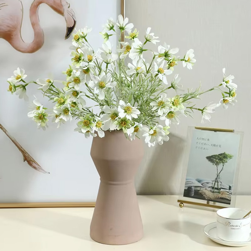 10 szt. Sztuczne kwiaty 6 głów – Home Decor Daisy recenzja i cena