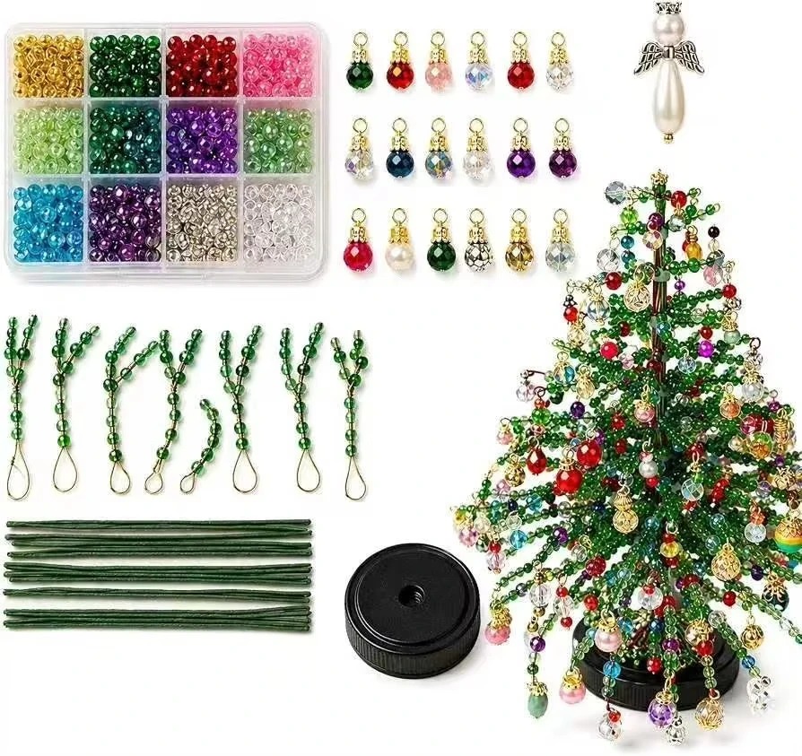 Zestaw koralików do samodzieln – Home Decor Xmas Tree recenzja i cena