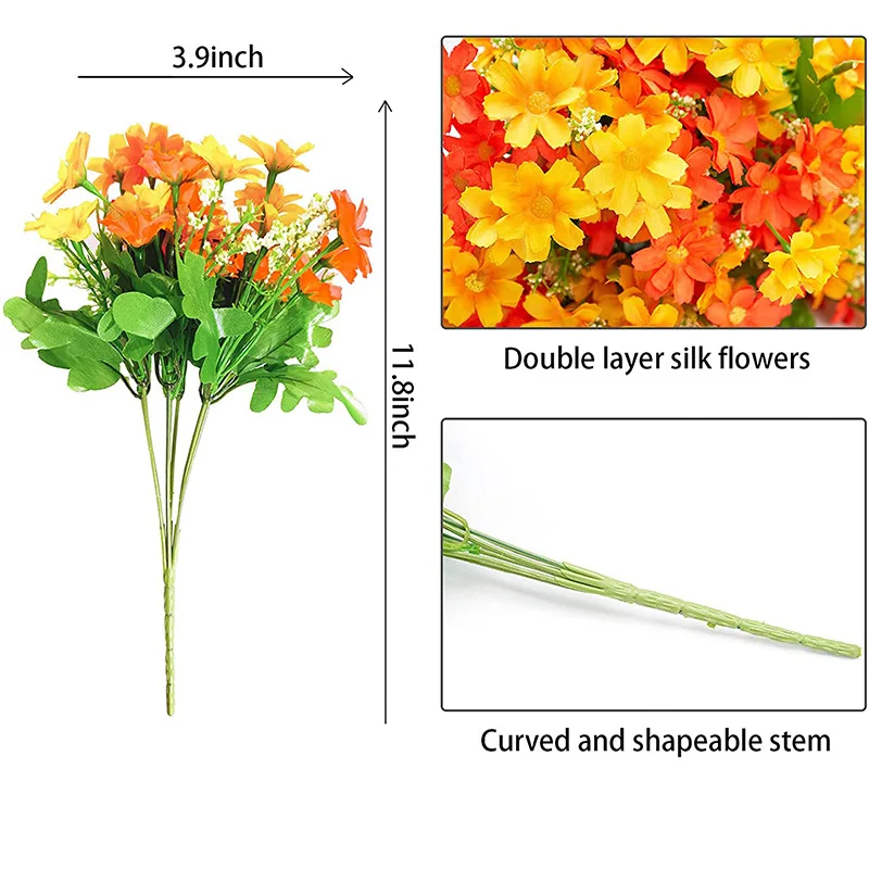 32cm Sztuczny kwiat Skacząca o – Home Decor Daisy recenzja i cena