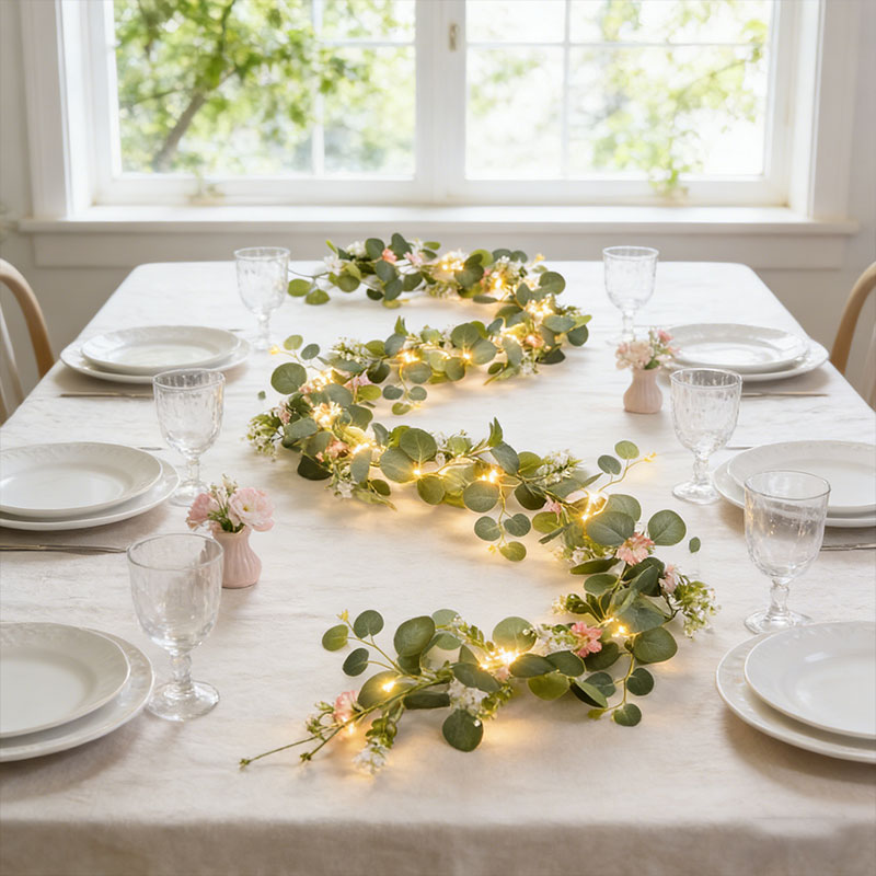 Sztuczna girlanda eukaliptusow – Home Decor Daisy recenzja i cena