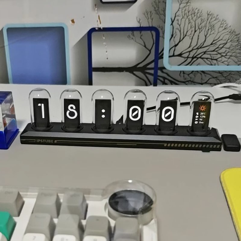 Zegar RGB Nixie Tube z podświe – Home Decor Diy Ideas recenzja i cena