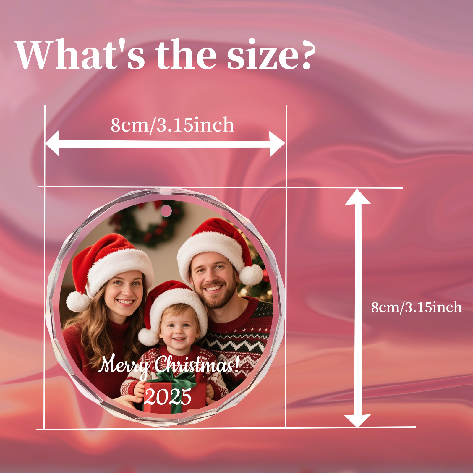 Personalizowana bombka świątec – Home Decor Xmas Tree recenzja i cena