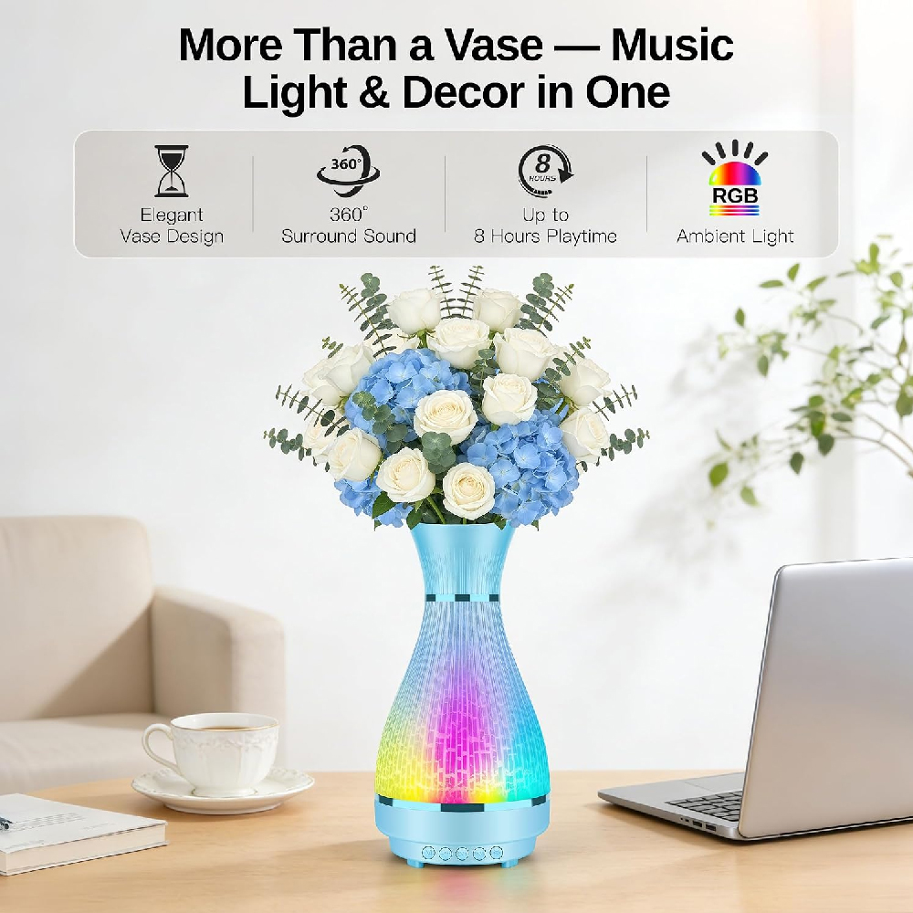 Wazon 3-w-1 z głośnikiem Bluet – Home Decor Range recenzja i cena