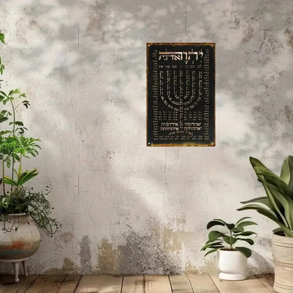 CIFBUY Vintage Aluminiowa Tabl – Home Decor Wall Art recenzja i cena