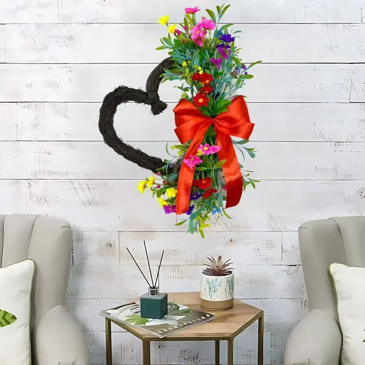 2026 Unikalny Kolorowy Wieniec – Home Decor Daisy recenzja i cena