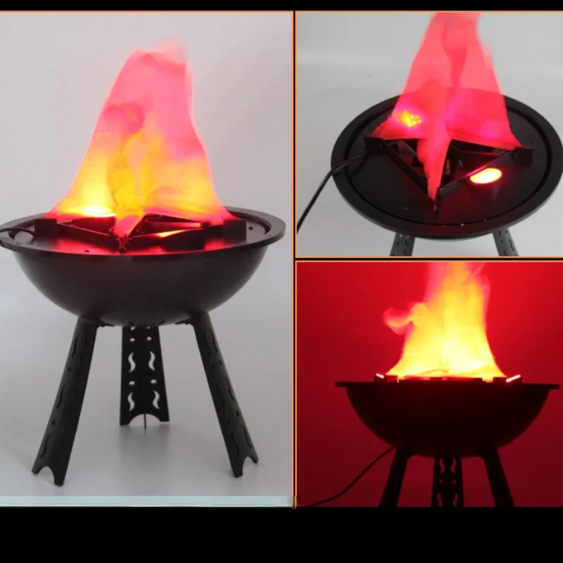 Lampa 3D z efektem płomienia,  – Home Decor Shop recenzja i cena