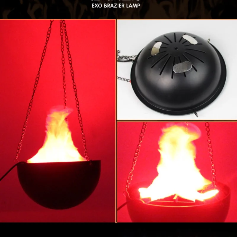 Lampa 3D z efektem płomienia,  – Home Decor Shop recenzja i cena