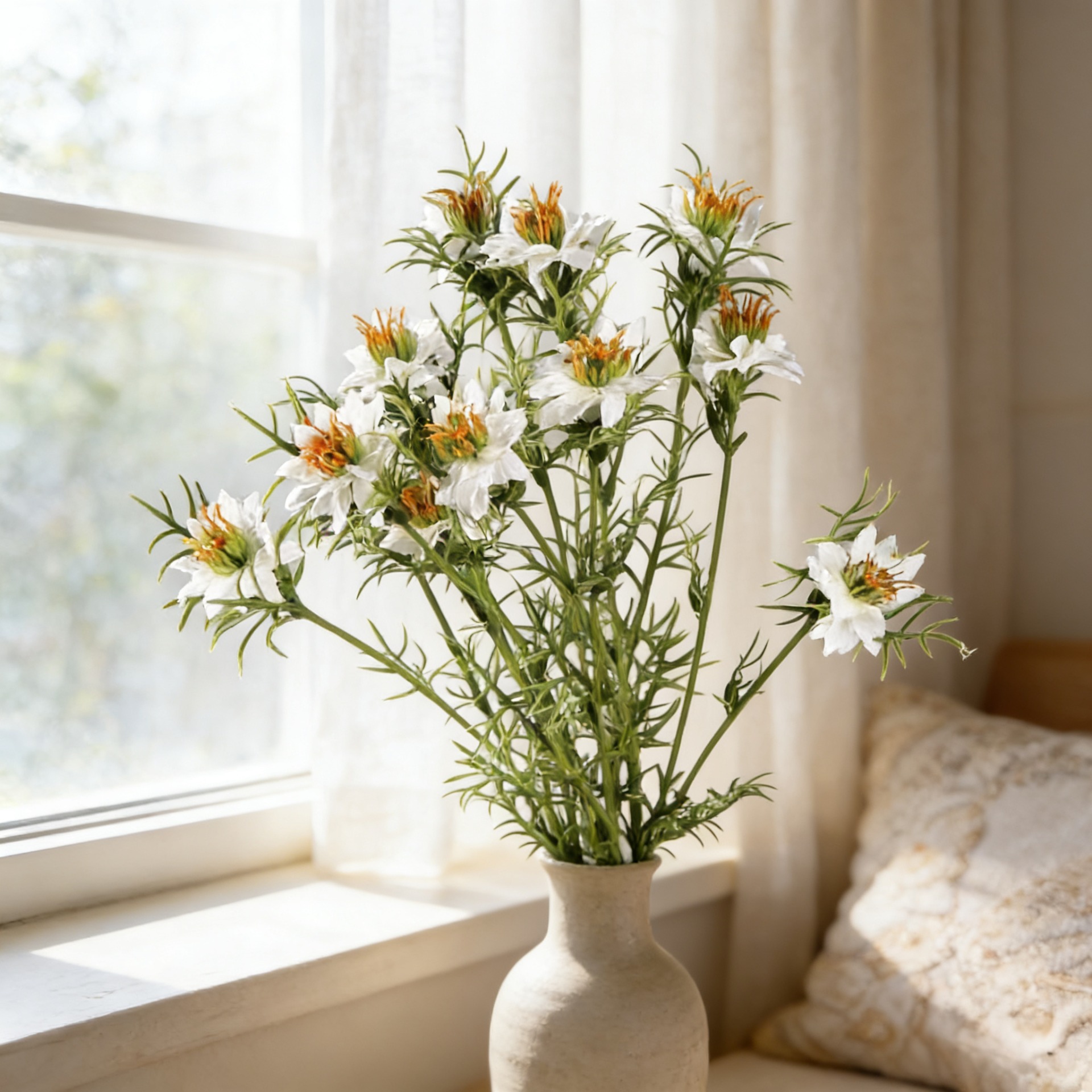 27-calowy sztuczny bukiet ślub – Home Decor Daisy recenzja i cena