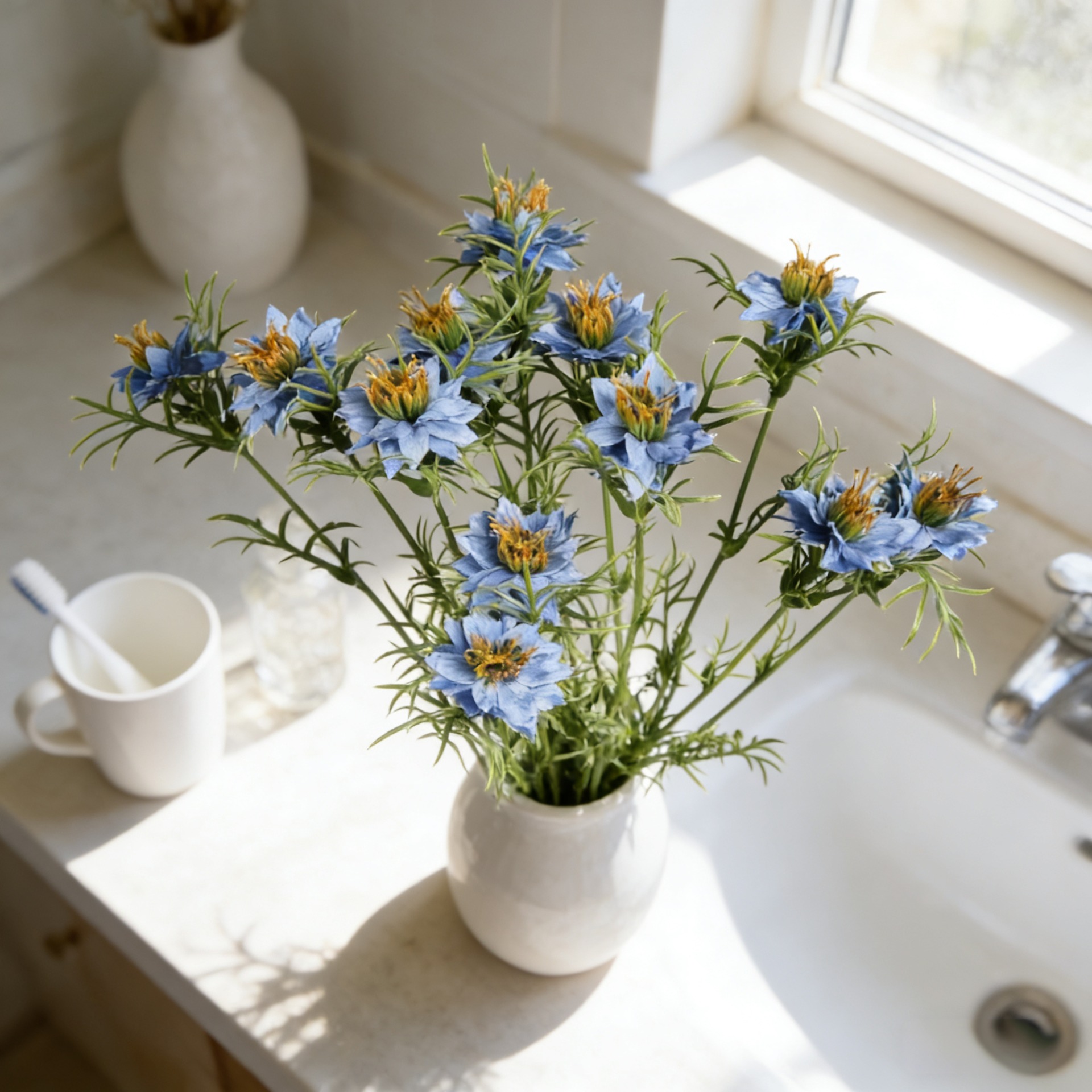27-calowy sztuczny bukiet ślub – Home Decor Daisy recenzja i cena
