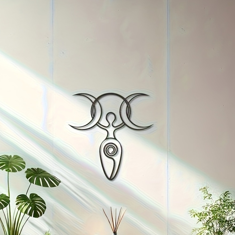 CIFBUY Metalowa Rzeźba Ścienna – Home Decor Yoga recenzja i cena