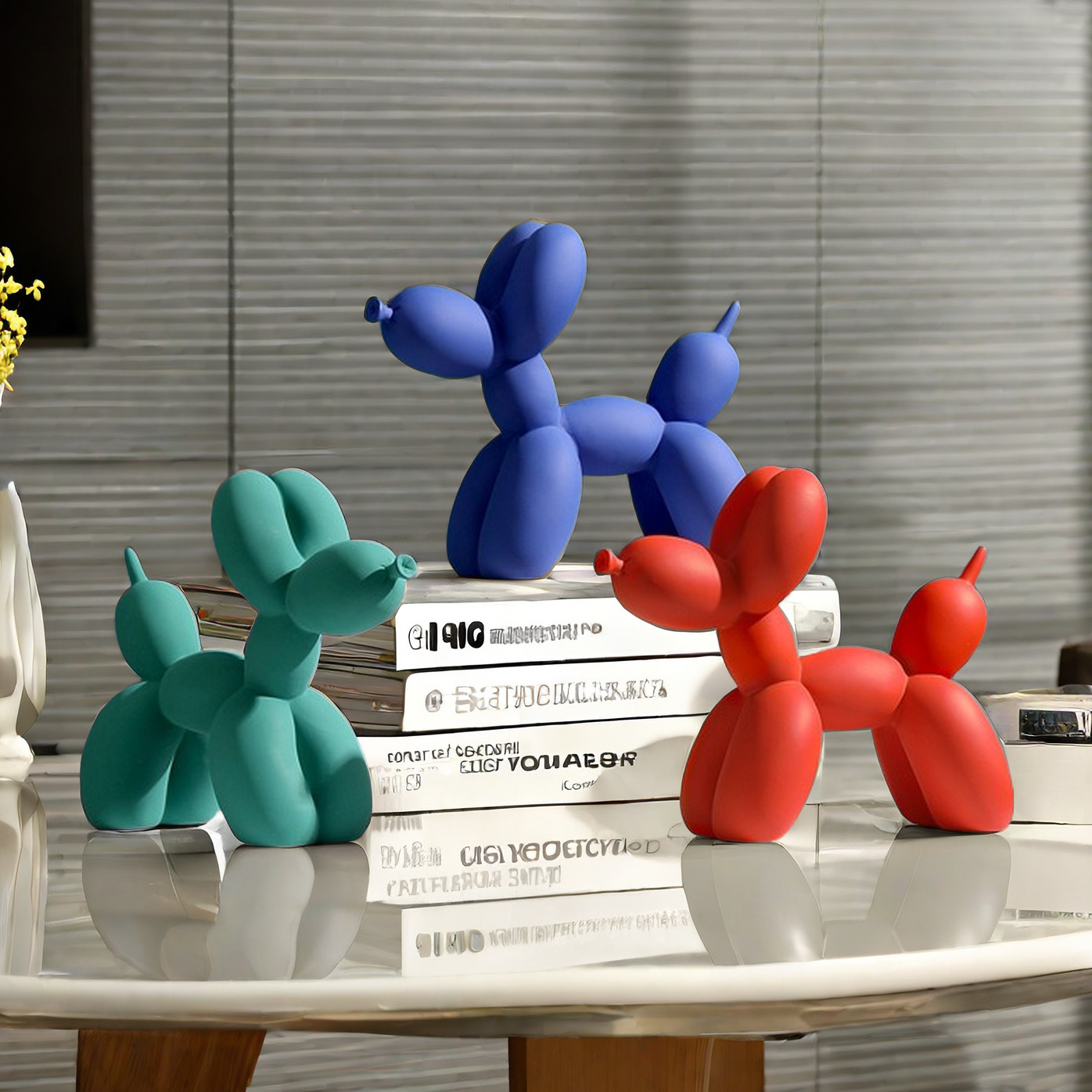Figurka pieska z balonów w jed – Home Decor Exhibition recenzja i cena