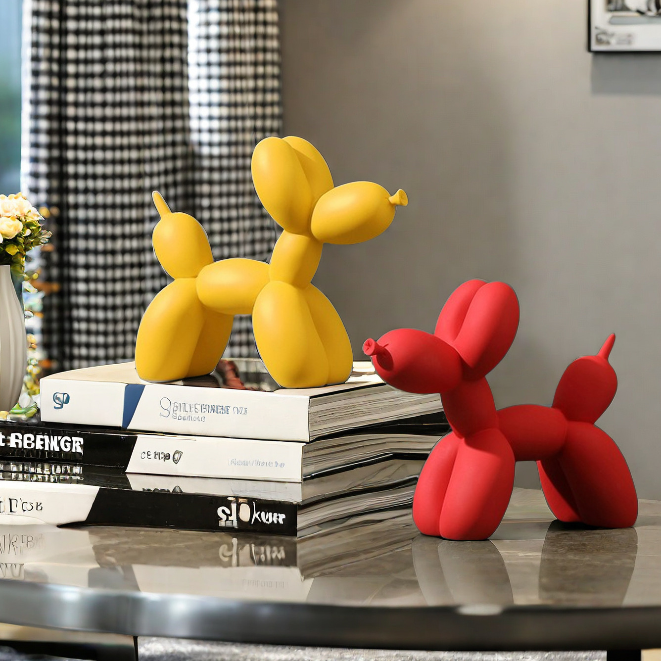 Figurka pieska z balonów w jed – Home Decor Exhibition recenzja i cena