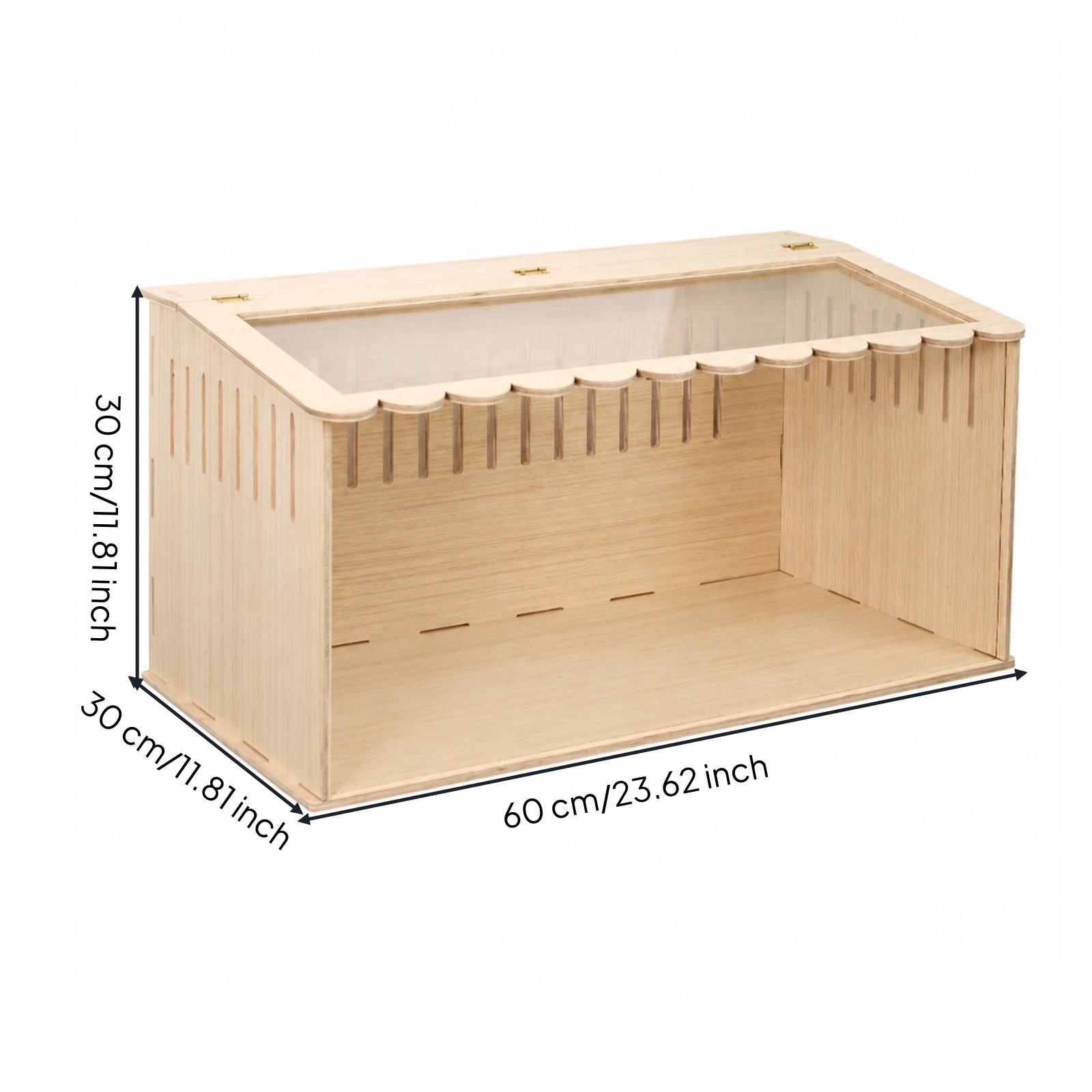 Drewniany domek dla małych zwi – Home Decor Habitat recenzja i cena