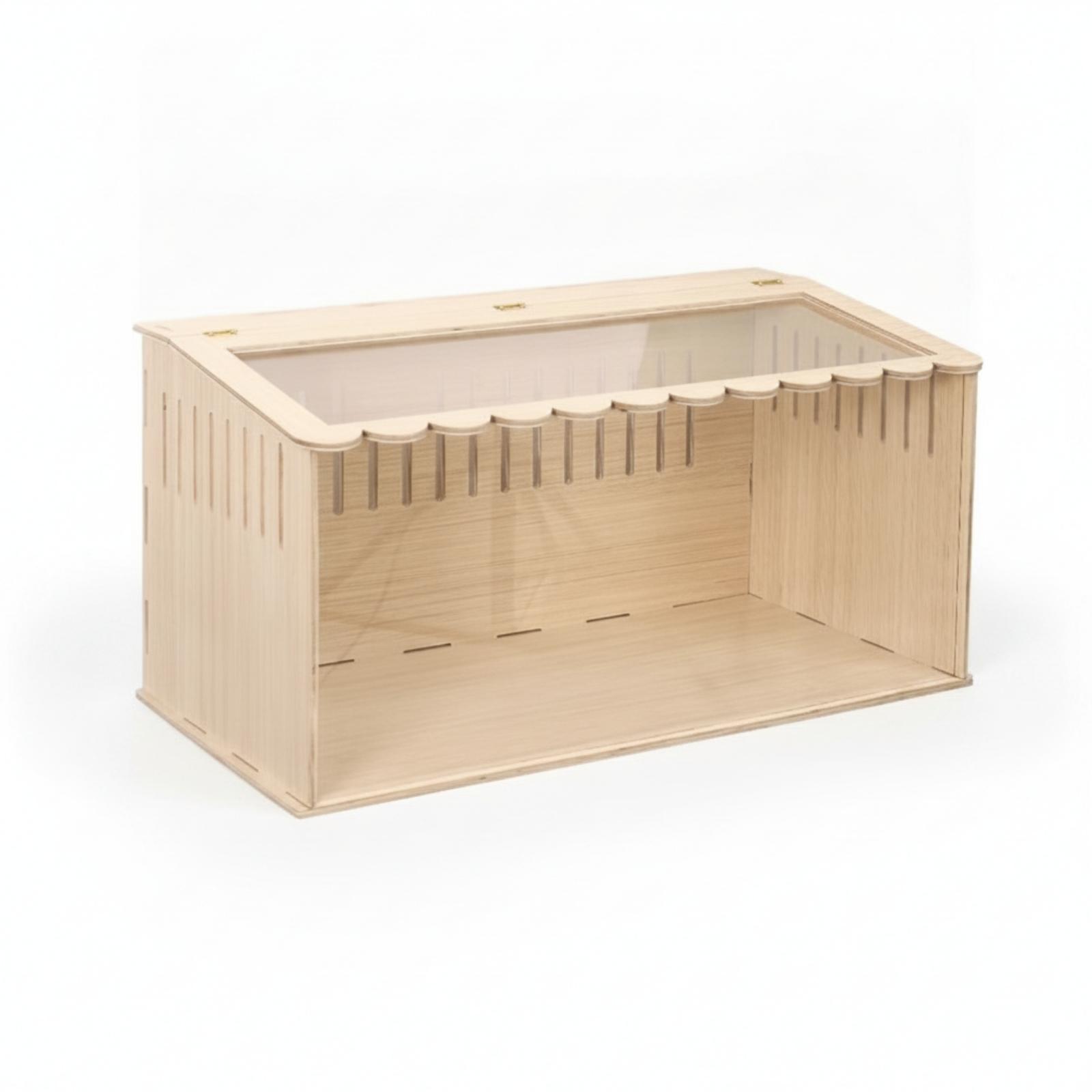 Drewniany domek dla małych zwi – Home Decor Habitat recenzja i cena