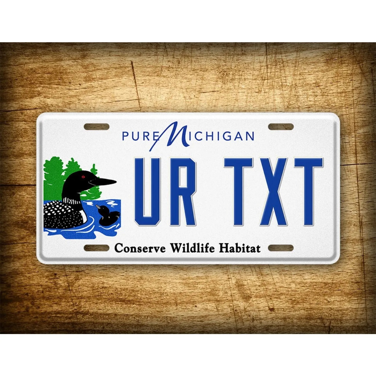 Metalowy znak Michigan Conserv – Home Decor Habitat recenzja i cena