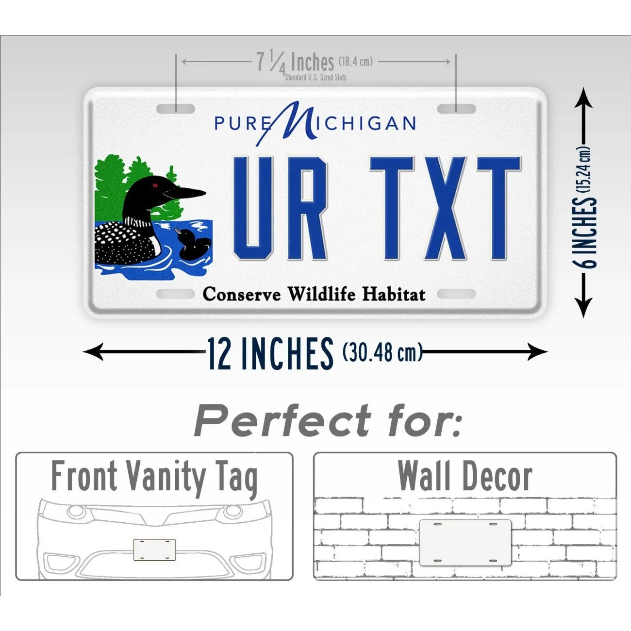 Metalowy znak Michigan Conserv – Home Decor Habitat recenzja i cena