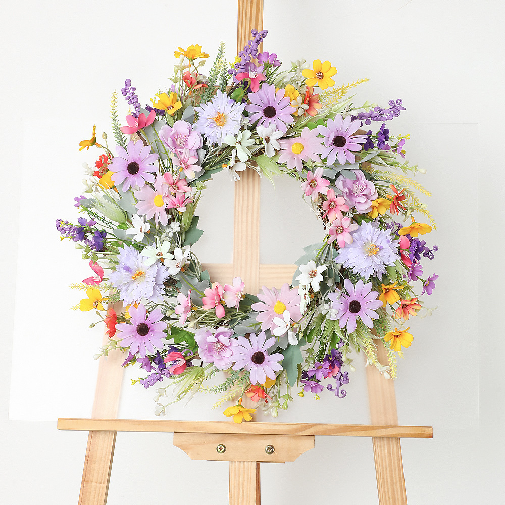 YeeNanee Żywe Wiosenne Wieńce  – Home Decor Daisy recenzja i cena