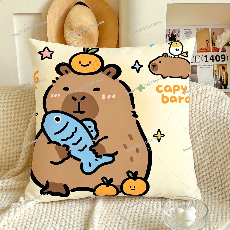 Poszewka na poduszkę z kapibar – Home Decor Sofa recenzja i cena