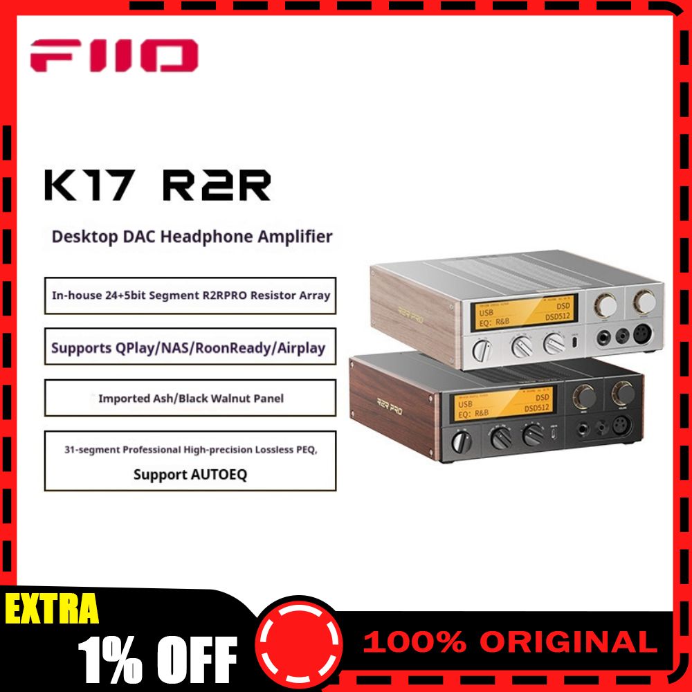 FiiO K17 R2R Desktop DAC Amp D – Home Decor Range recenzja i cena