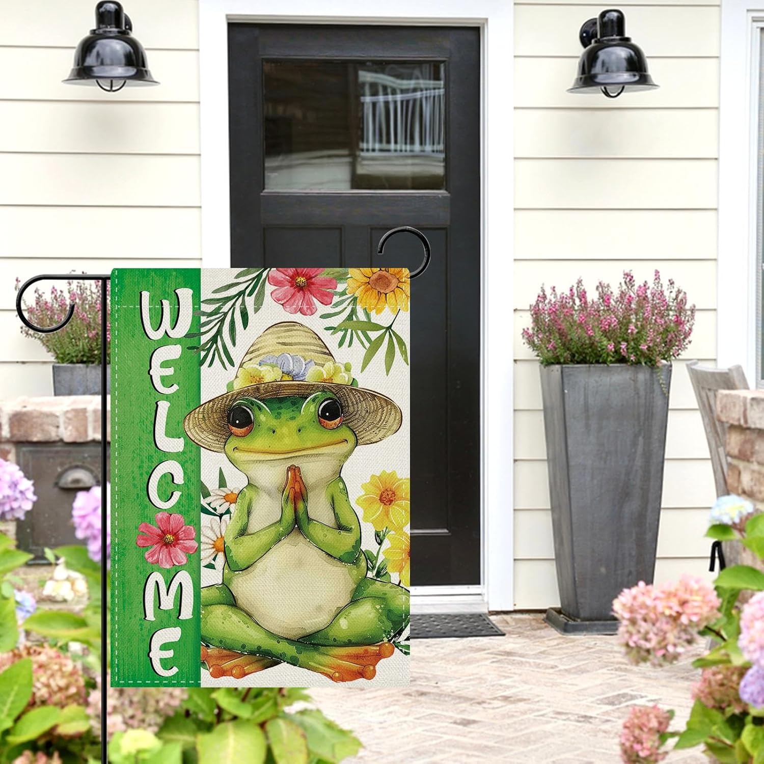 Flaga ogrodowa Dyrenson z moty – Home Decor Yoga recenzja i cena