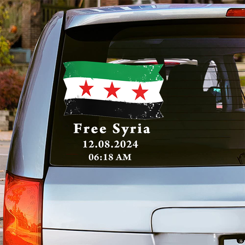 Flaga Syrii z bezpłatnym tekst – Home Decor Indonesia recenzja i cena