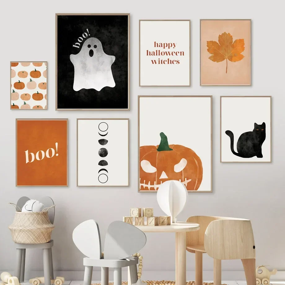Obraz na płótnie z kotem, dyni – Home Decor Essentials recenzja i cena