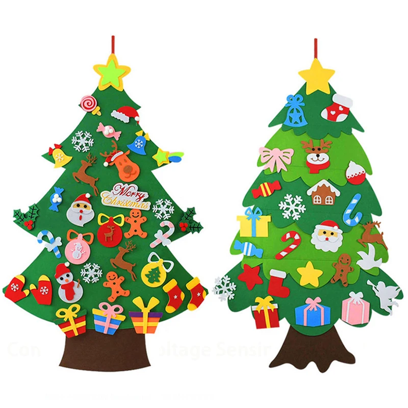 Dzieci DIY filc choinka świąte – Home Decor Xmas Tree recenzja i cena