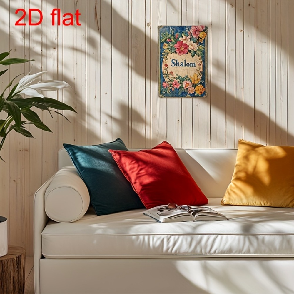 CIFBUY Vintage Floral Shalom A – Home Decor Wall Art recenzja i cena